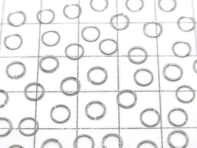 Silver925 丸カン(オープンタイプ) 【3mm】【4mm】【5mm】 線径0.5mm ロジウム 20個 サムネイル3