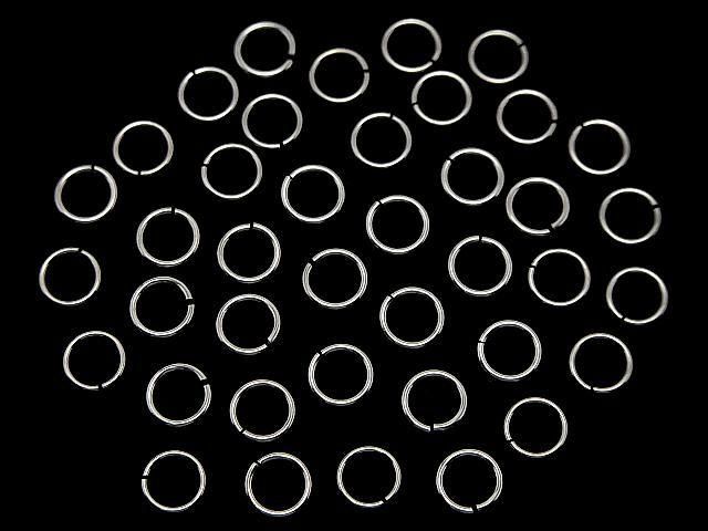 Silver925 丸カン(オープンタイプ) 【3mm】【4mm】【5mm】 線径0.5mm ロジウム 20個 サムネイル4