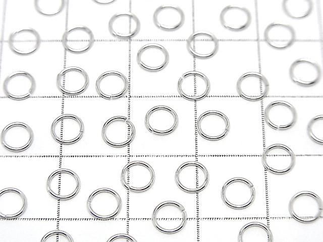 Silver925 丸カン(オープンタイプ) 【3mm】【4mm】【5mm】【6mm】 線径0.6mm ロジウム 20個 サムネイル3