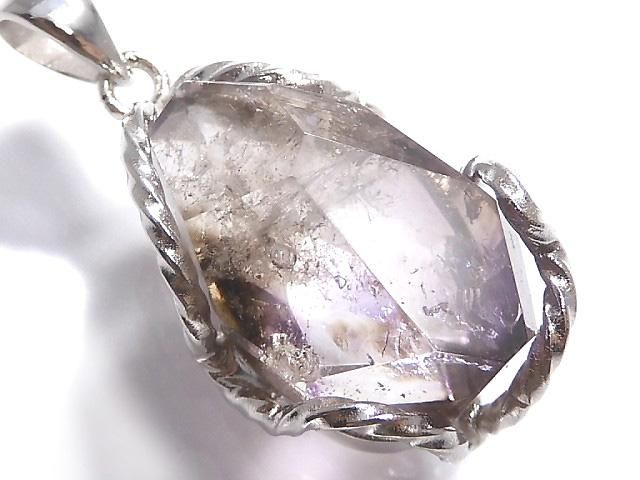 【動画】【1点もの】エレスチャルクォーツAAA- ペンダントトップ SILVER925製 NO.215の画像