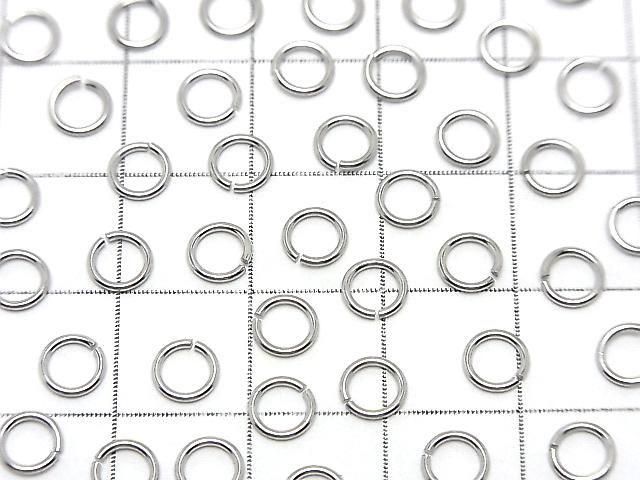 Silver925 丸カン(オープンタイプ) 【5mm】【6mm】 線径0.7mm ロジウム 20個 サムネイル3