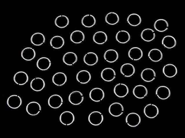 Silver925 丸カン(オープンタイプ) 【5mm】【6mm】 線径0.7mm ロジウム 20個 サムネイル4