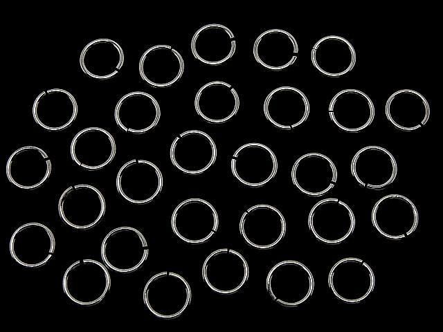 Silver925 丸カン(オープンタイプ) 【6mm】【8mm】 線径1.0mm ロジウム 10個 サムネイル4