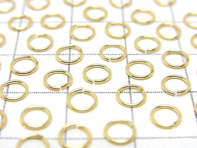 Silver925 丸カン(オープンタイプ) 【3mm】【4mm】【5mm】【6mm】 線径0.6mm 18KGP 20個 サムネイル2