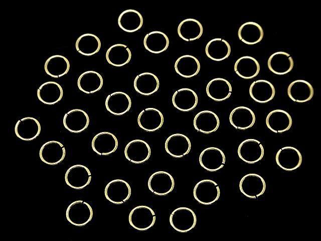 Silver925 丸カン(オープンタイプ) 【3mm】【4mm】【5mm】【6mm】 線径0.6mm 18KGP 20個 サムネイル4