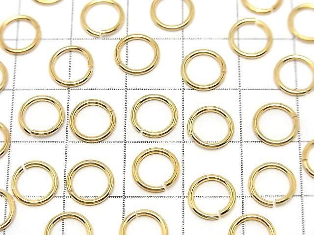 Silver925 丸カン(オープンタイプ) 【6mm】【8mm】 線径1.0mm 18KGP 10個 サムネイル3