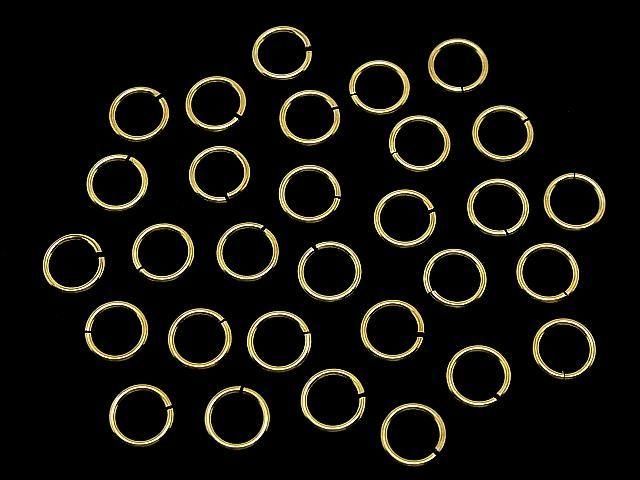 Silver925 丸カン(オープンタイプ) 【6mm】【8mm】 線径1.0mm 18KGP 10個 サムネイル4