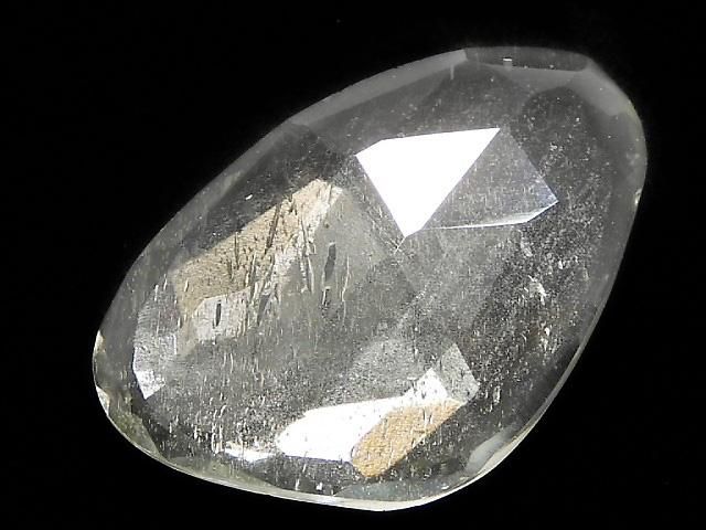 【動画】【1点もの】リビアングラス ルース ローズカット 1個 NO.32の画像