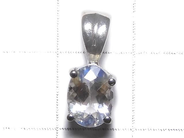 【動画】【1点もの】宝石質アンデシンラブラドライト ペンダントトップ SILVER925製 NO.64 サムネイル2
