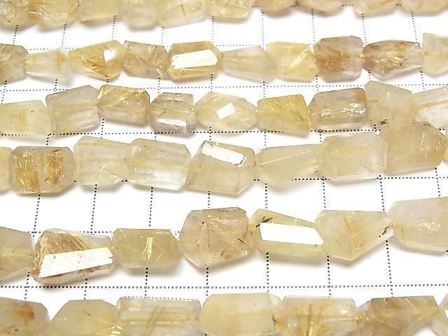【動画】ルチルクォーツAA++ タンブルカット 【M~Lサイズ】 半連/1連(約22cm) サムネイル3
