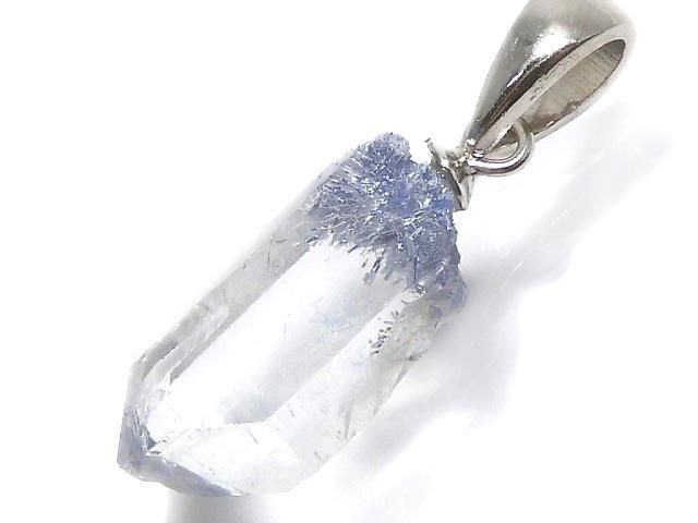 【動画】【1点もの】デュモルチェライトインクォーツAA++ ペンダントトップ SILVER925製 NO.22の画像
