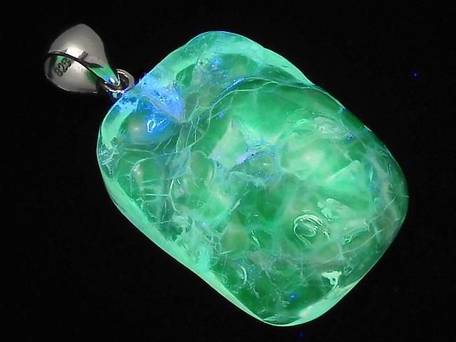 【動画】【1点もの】宝石質ハイアライトオパールAAA- ペンダントトップ SILVER925製 NO.220の画像