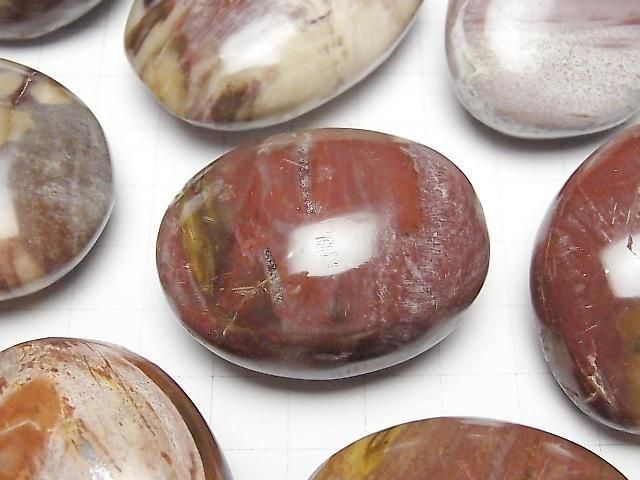 【動画】ペトリファイドウッド(珪化石) タンブル 3個 サムネイル2