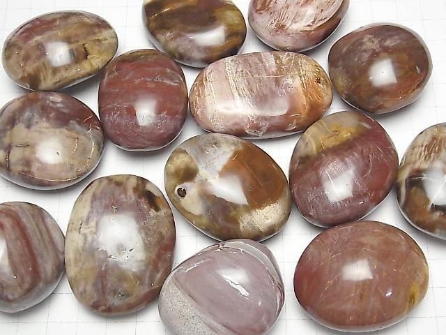 【動画】ペトリファイドウッド(珪化石) タンブル 3個 サムネイル4
