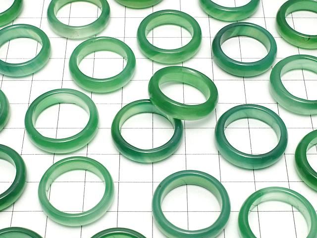 【動画】グリーンオニキス リング 【13号】~【20号】 2個 サムネイル3