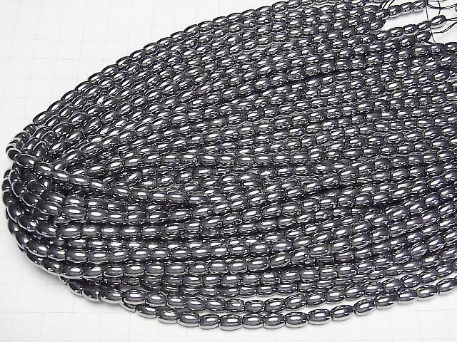 【動画】高純度テラヘルツ鉱石 ライス7×5×5mm 1連(約38cm) サムネイル4
