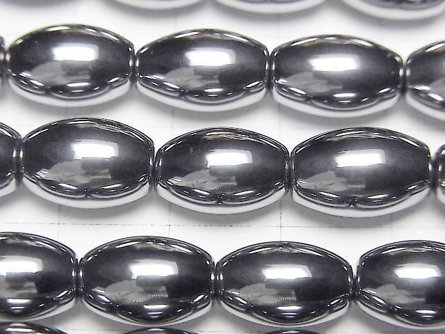 【動画】高純度テラヘルツ鉱石 ライス12×8×8mm 半連/1連(約36cm) サムネイル2