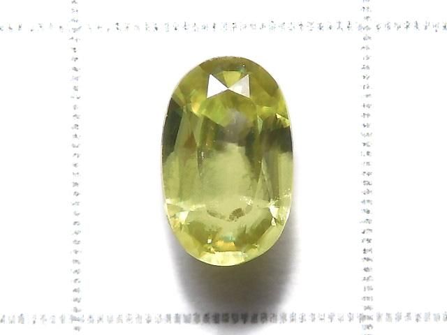 【動画】【1点もの】宝石質スフェーン(チタナイト)AAA ルース ファセットカット 1粒 NO.291 サムネイル2