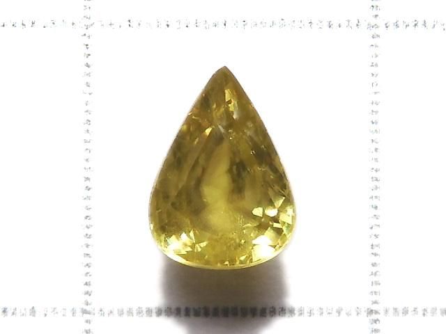 【動画】【1点もの】宝石質スフェーン(チタナイト)AAA ルース ファセットカット 1粒 NO.307 サムネイル2