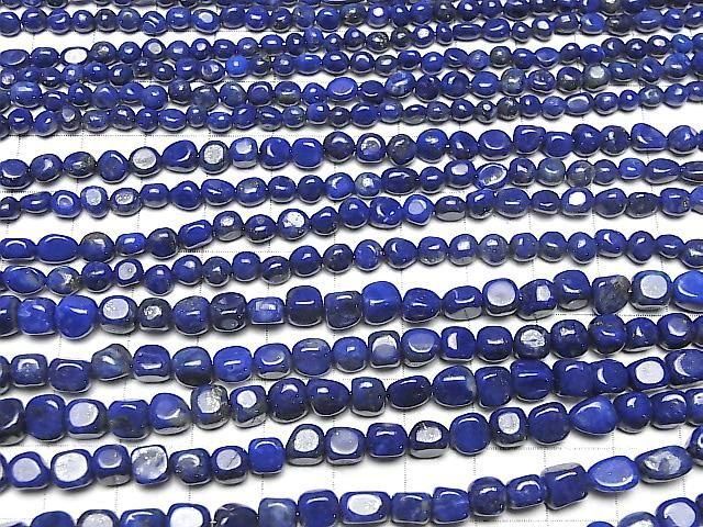 【動画】ラピスラズリAA++ タンブル 1連(約18cm) サムネイル4