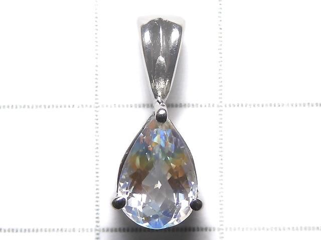 【動画】【1点もの】宝石質アンデシンラブラドライト ペンダントトップ SILVER925製 NO.73 サムネイル2