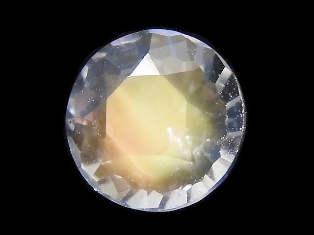【動画】【1点もの】宝石質アンデシンラブラドライト ルース ファセットカット 1粒 NO.136の画像