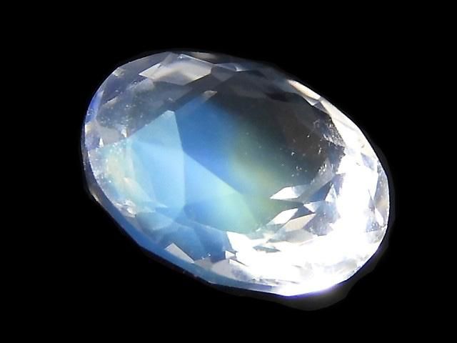 【動画】【1点もの】宝石質アンデシンラブラドライト ルース ファセットカット 1粒 NO.142の画像