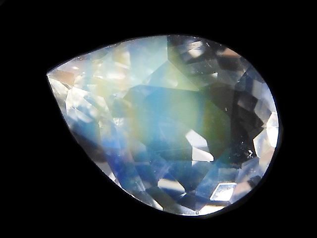 【動画】【1点もの】宝石質アンデシンラブラドライト ルース ファセットカット 1粒 NO.144の画像
