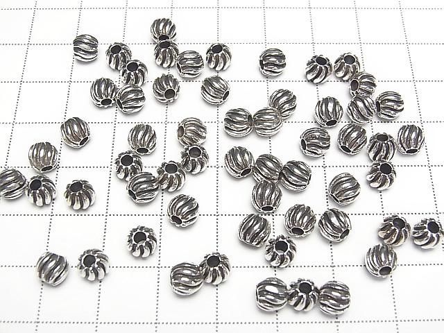 Silver925 デザインラウンド6mm 2個 サムネイル4
