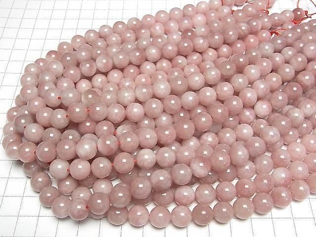 【動画】ピンククォーツAA ラウンド10mm 半連/1連(約38cm) サムネイル4