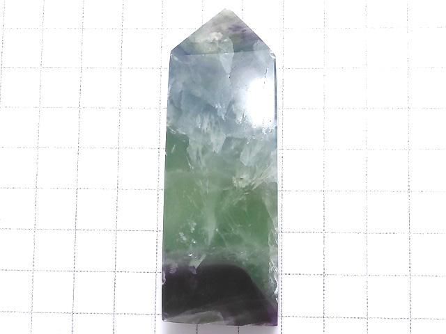 【動画】【1点もの】エンジェルフェザーフローライト ポイント(四角柱) 1個 NO.9 サムネイル2