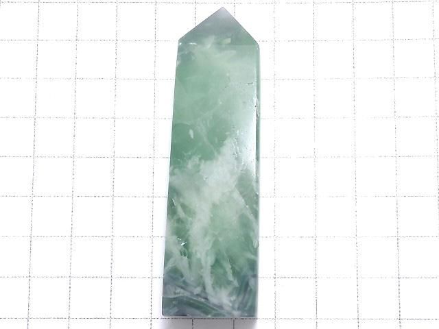 【動画】【1点もの】エンジェルフェザーフローライト ポイント(四角柱) 1個 NO.16 サムネイル2