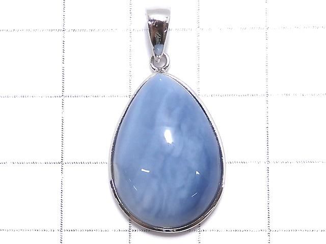 【動画】【1点もの】ブルーオパールAAA- ペンダントトップ SILVER925製 NO.13 サムネイル2