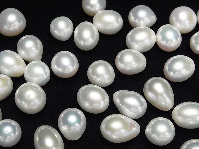 【動画】【粒売り】淡水真珠AA++ ルース ポテト~バロック10~14mm ホワイト 3粒 サムネイル3