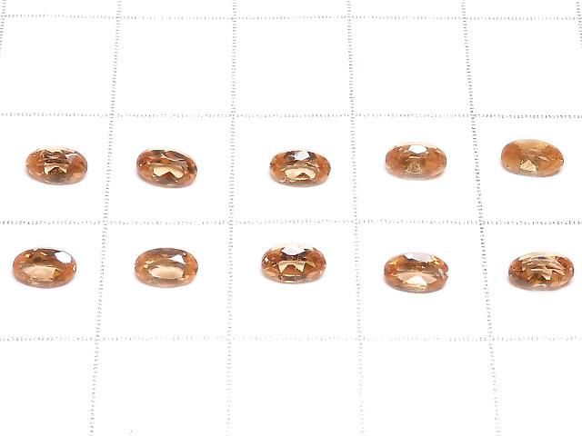 【動画】【1点もの】宝石質スペサルタイトガーネットAAA ルース ファセットカット 10粒セット NO.110 サムネイル2