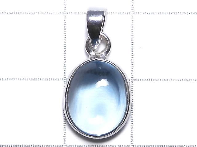 【動画】【1点もの】宝石質スカイブルートパーズAAA ペンダントトップ SILVER925製 NO.142 サムネイル2