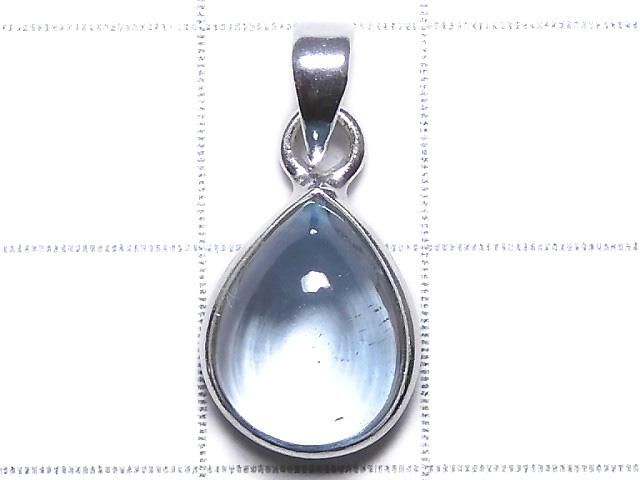 【動画】【1点もの】宝石質スカイブルートパーズAAA ペンダントトップ SILVER925製 NO.144 サムネイル2