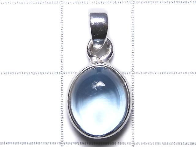 【動画】【1点もの】宝石質スカイブルートパーズAAA ペンダントトップ SILVER925製 NO.145 サムネイル2
