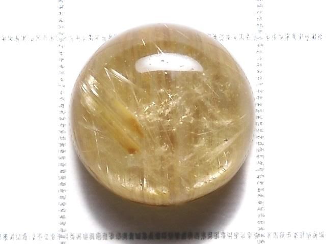 【動画】【1点もの】宝石質ルチルクォーツAAA カボション 1個 NO.114 サムネイル2