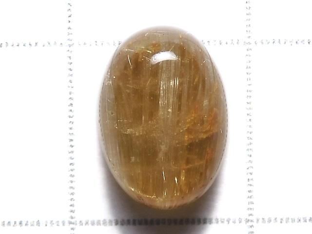 【動画】【1点もの】宝石質ルチルクォーツAAA カボション 1個 NO.116 サムネイル2