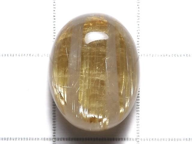 【動画】【1点もの】宝石質ルチルクォーツAAA カボション 1個 NO.120 サムネイル2