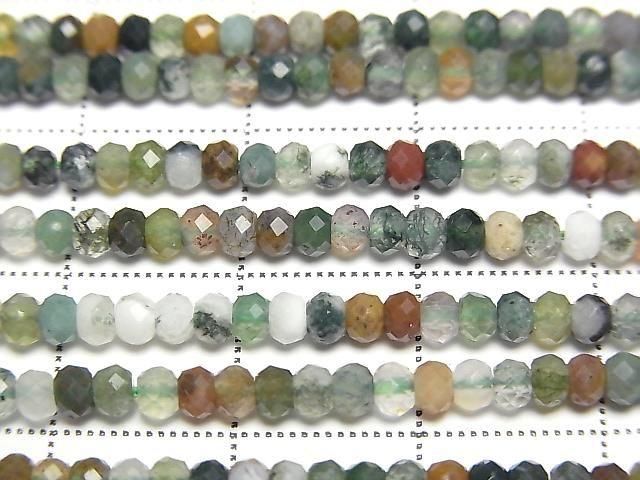 【動画】【素晴らしい輝き】ブラッドストーン ボタンカット3×3×2.5mm 1連(約36cm) サムネイル2
