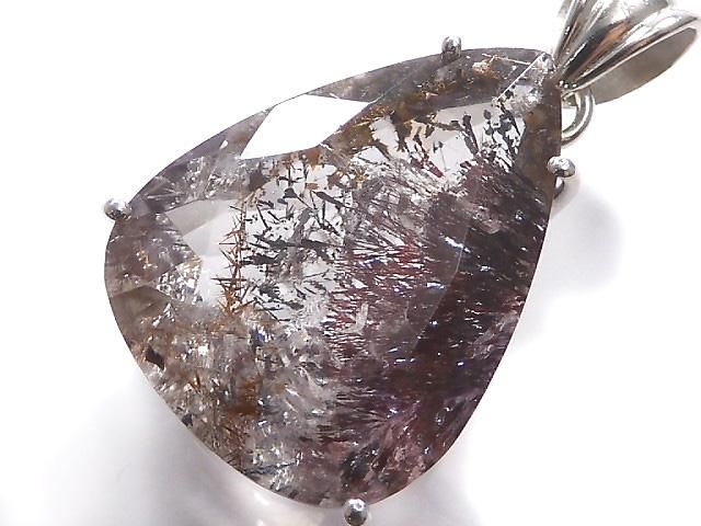 【動画】【1点もの】エレスチャルクォーツAA++ ペンダントトップ SILVER925製 NO.19の画像