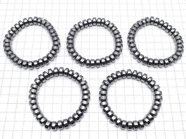 【動画】高純度テラヘルツ鉱石 ロンデル10×10×6mm 1連(ブレス) サムネイル4