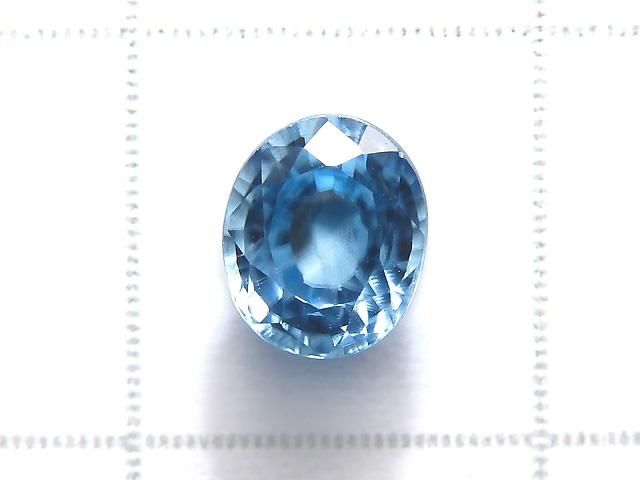 【動画】【1点もの】宝石質天然ブルージルコンAAA ルース ファセットカット 1粒 NO.2 サムネイル2