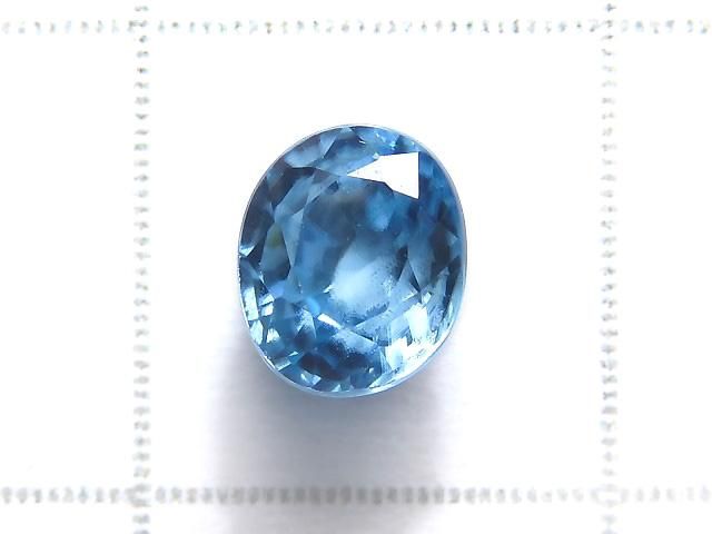 【動画】【1点もの】宝石質天然ブルージルコンAAA ルース ファセットカット 1粒 NO.4 サムネイル2