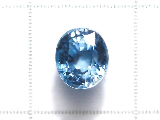 【動画】【1点もの】宝石質天然ブルージルコンAAA ルース ファセットカット 1粒 NO.5 サムネイル2
