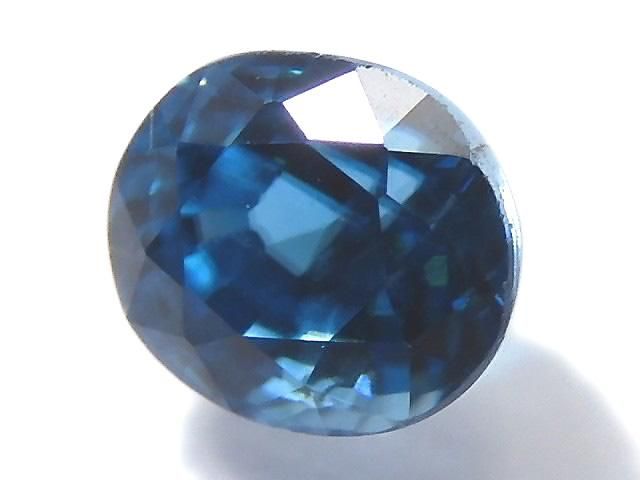 【動画】【1点もの】宝石質天然ブルージルコンAAA ルース ファセットカット 1粒 NO.9の画像