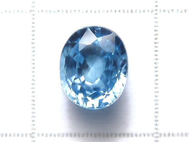 【動画】【1点もの】宝石質天然ブルージルコンAAA ルース ファセットカット 1粒 NO.17 サムネイル2
