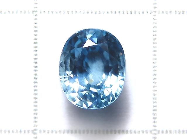 【動画】【1点もの】宝石質天然ブルージルコンAAA ルース ファセットカット 1粒 NO.18 サムネイル2